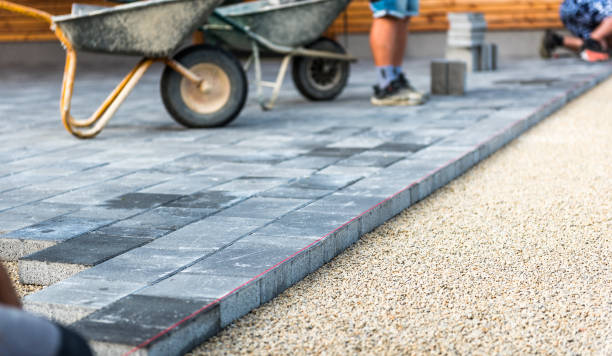 Cobblestone Driveway Pavers in Badin, NC