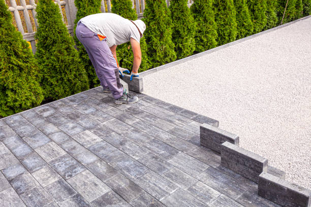 Permeable Paver Driveway in Badin, NC